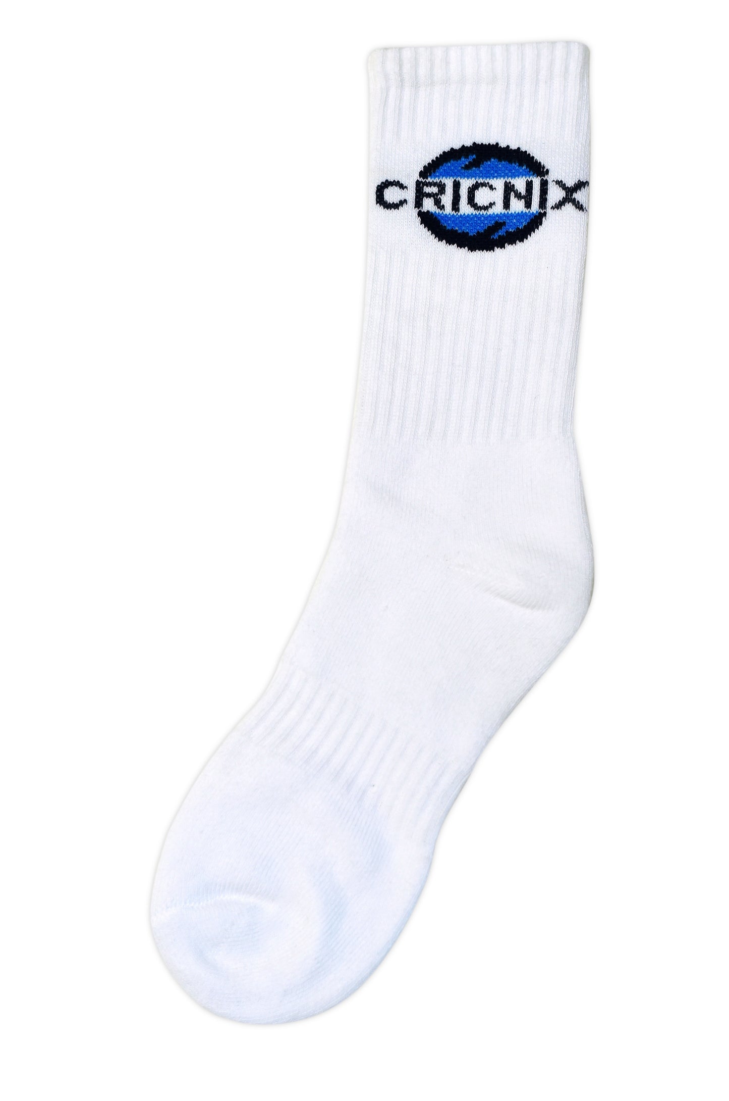 Cricnix Classic Cricket Socks For Men 3 Pairs (Black, Off White, White)