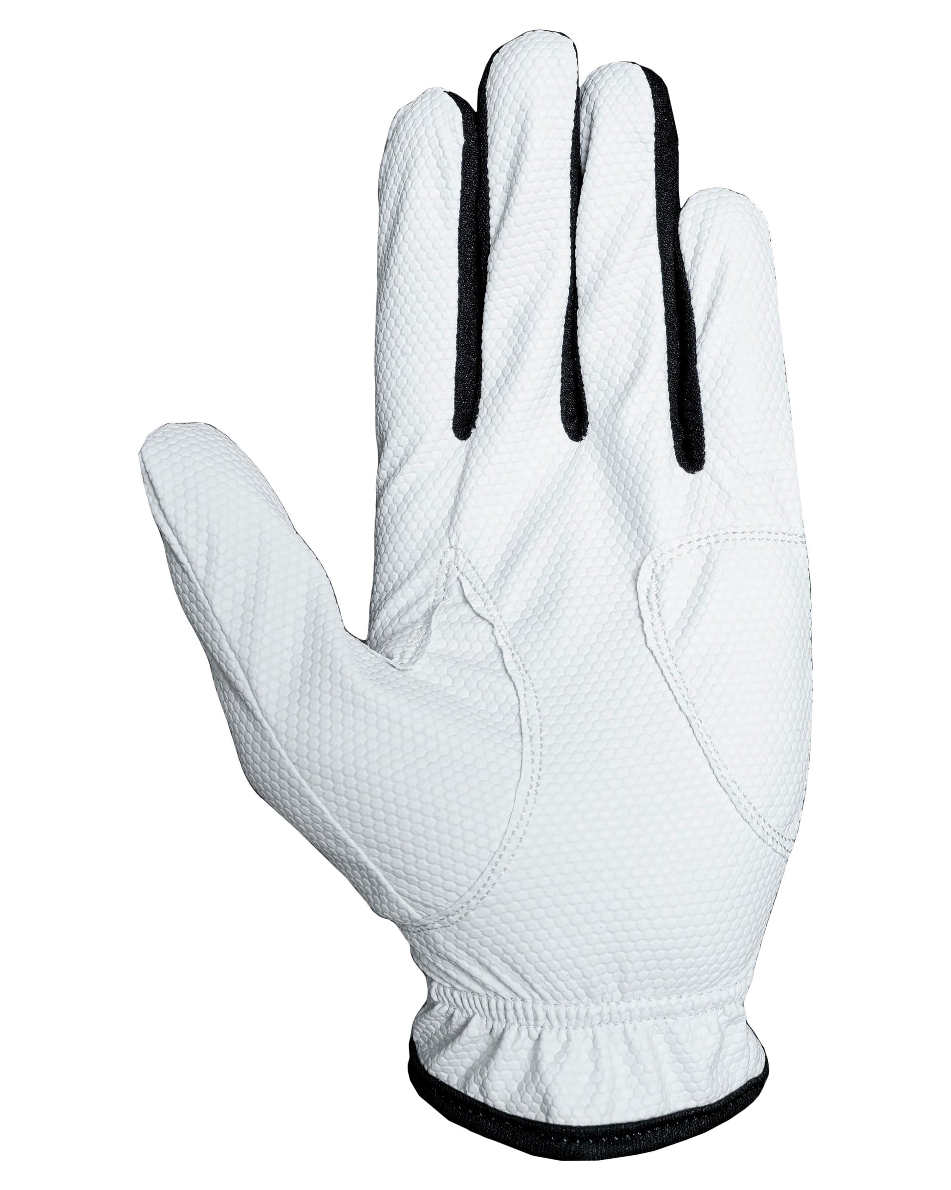 Cricnix Classic Tapeball Cricket Batting Gloves front in white color with the brand logo visible.