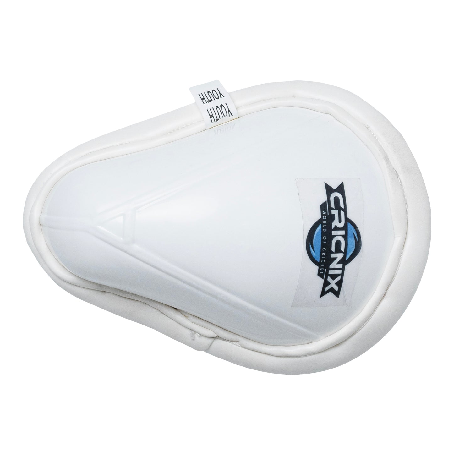 Cricnix Cricket Abdominal Guards Classic White Cup Padded Protectors - Adult