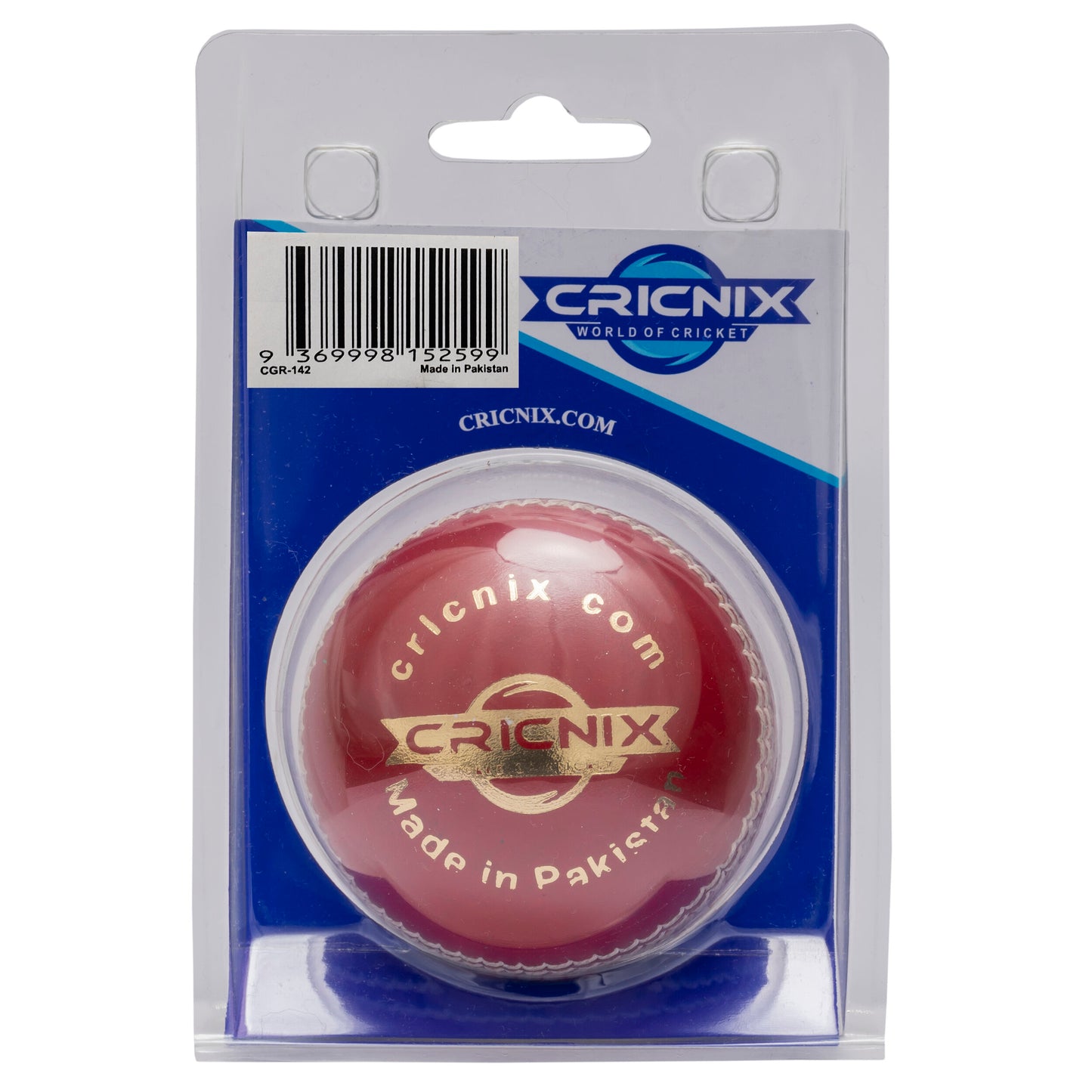 Premier Quality Men’s Cricket Ball - 156gm (Red)