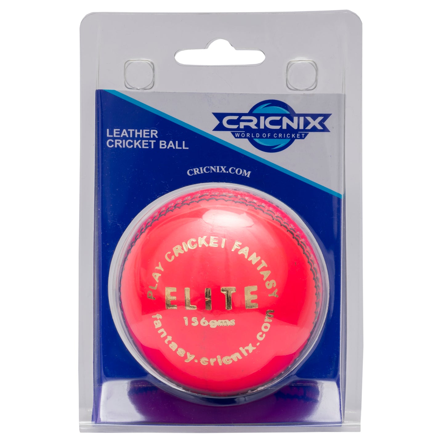 Cricnix Elite Pink Cricket Ball - (156 gm)