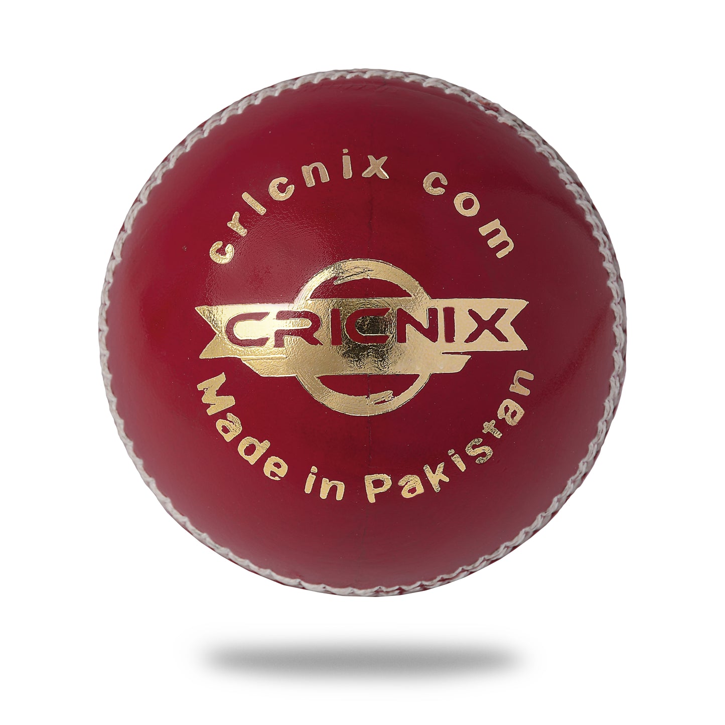 Cricnix Elite Red Cricket Ball (142 gm)