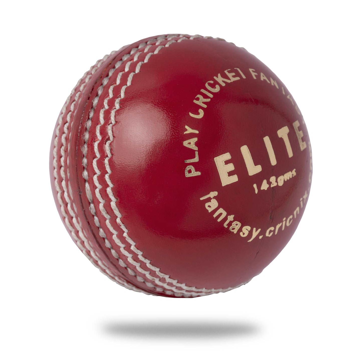 Cricnix Elite Red Cricket Ball (142 gm)