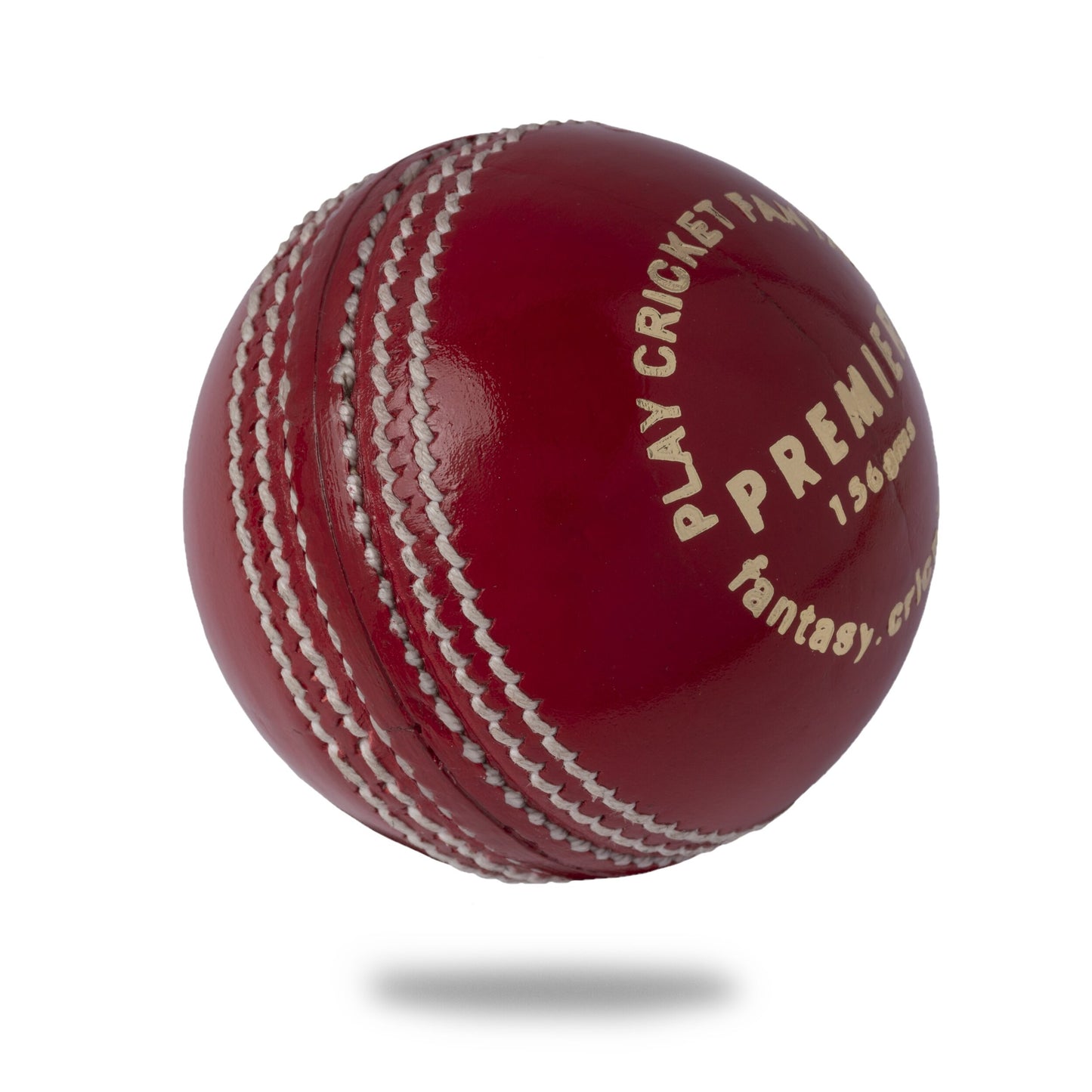 Premier Quality Men’s Cricket Ball - 156gm (Red)