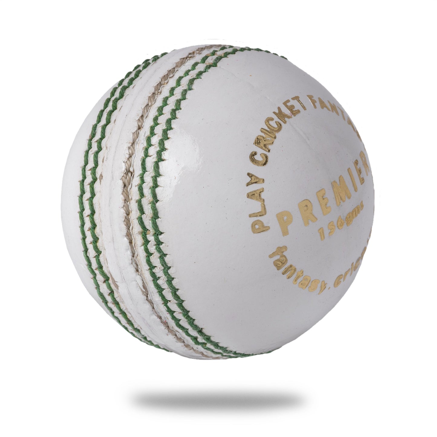 Premier Quality Men’s Cricket Ball - 156gm (White)